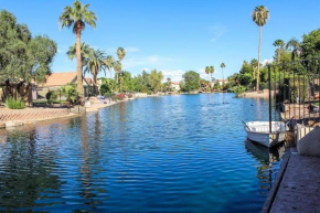 Lakefront Hacienda w/ Paddle Boat, Pool, Hot-tub, Tennis